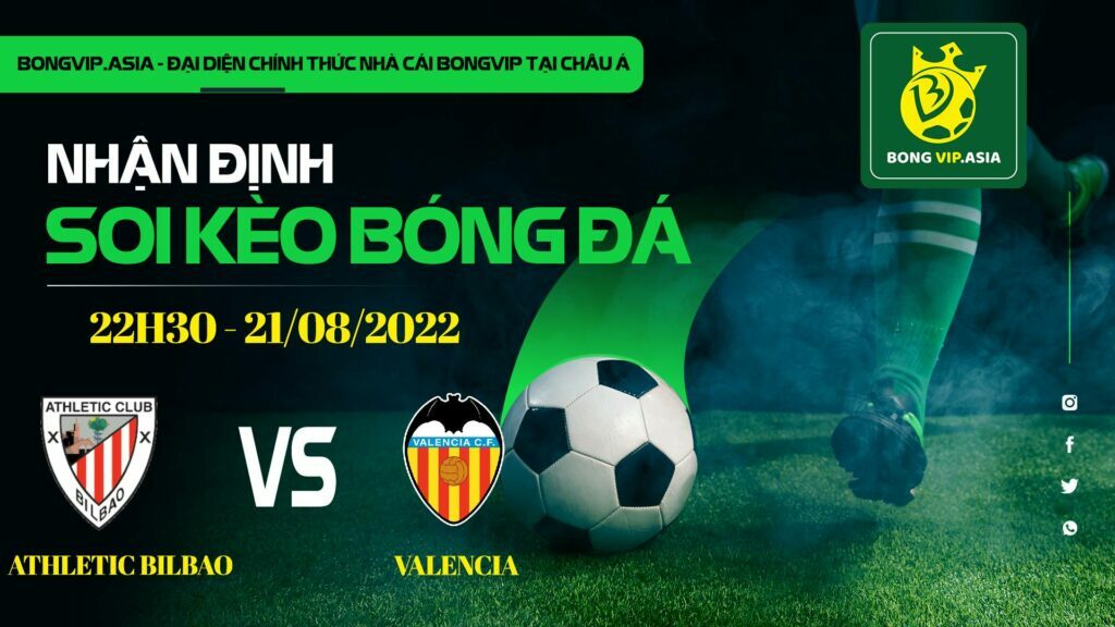 Soi kèo Bongvip Athletic Bilbao vs Valencia