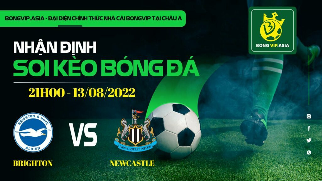 Soi kèo Bongvip Brighton vs Newcastle