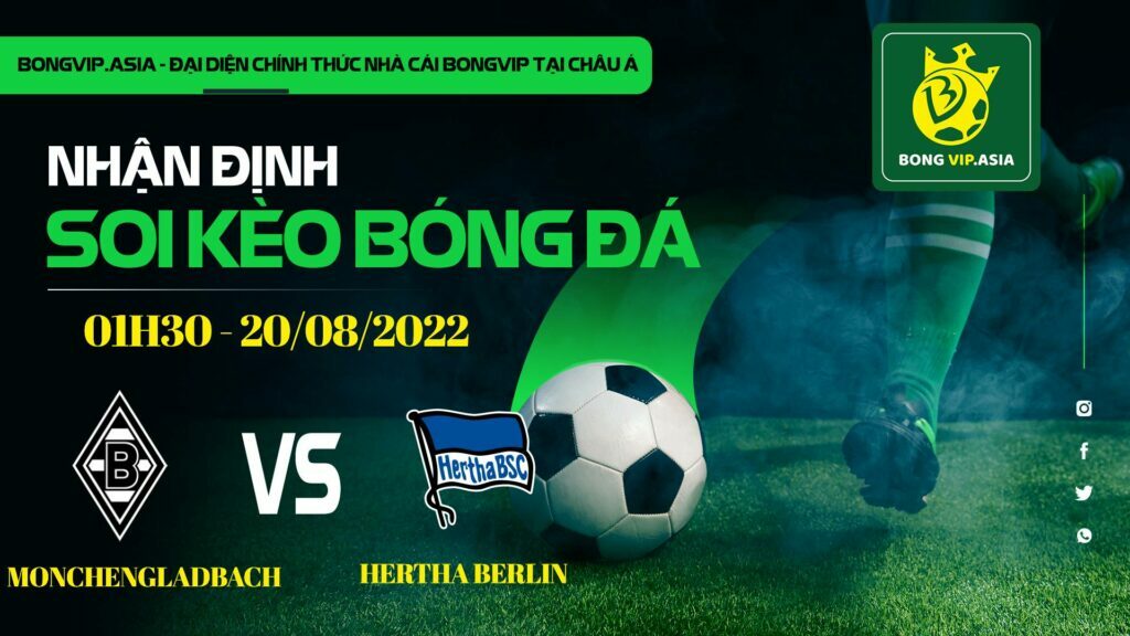 Soi kèo Bongvip Monchengladbach vs Hertha Berlin