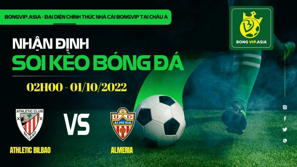 Soi kèo Bongvip Athletic Bilbao vs Almeria