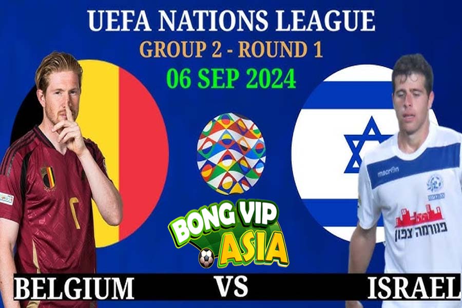 Soi kèo Bỉ vs Israel Ngày 07/09/2024