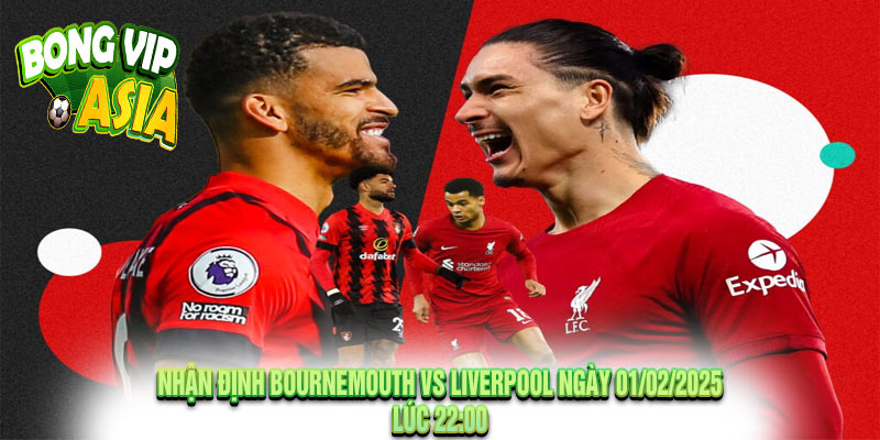 Nhận Định Bournemouth vs Liverpool Ngày 01/02/2025