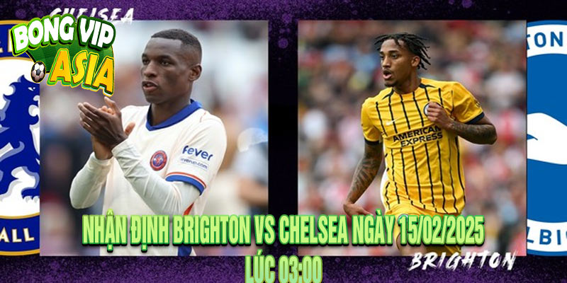 Nhận định Brighton vs Chelsea Ngày 15/02/2025